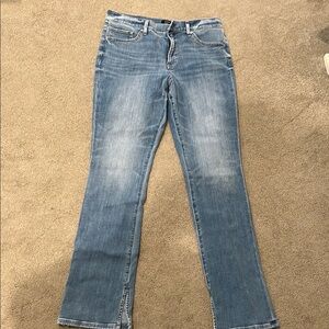 Express Blue Boot Cut Jeans with Classic Style